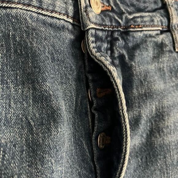 Old Navy Jeans Women's Sz 14 Blue Pop Icon Skinny Extra High-Rise Slim P… - Picture 6 of 10